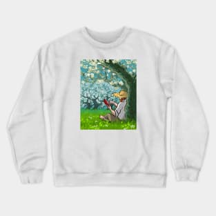 Almond Blossoms Crewneck Sweatshirt